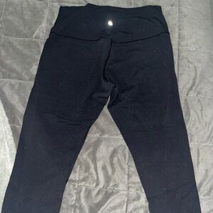 Lulu lemon black legging size 14